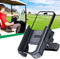 Byfowin Magnetic Golf Cart Phone Holder: N52 Magnet Golf Cart Phone Mount Compatible