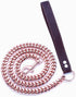 Rose Gold Dog Chain Leash - 10MM 14MM Curb Cuban Link, Strong Chew Proof Stainless Steel, 3FT/4FT/5FT for Small Medium