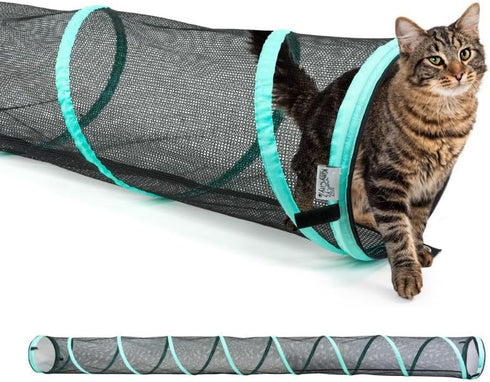 Kitty City Outdoor Catio Mega Kit for Cats, Includes Replacement Parts and 10' Tunnels