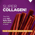 Natural Farm Odor-Free Super Collagen Dog Chews (6-Inch, 20-Pack) 100% Natural Angus Hide Collagen Treats