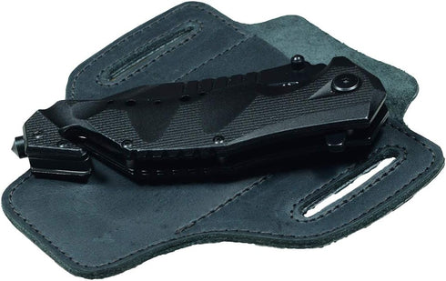 Hide & Drink Leather Tactical Knife Holster, Multitool Holder for Camping & Outdoor Accessories