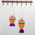 Cat Scratching Board - Creative Fish Shaped Claw Toy, Colorful Sisal Pad Scratch Lounge Durable Interaction Toy