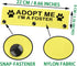 JXGZSO Adopt Me I’m A Foster Leash Sleeve Wrap, Dog Gift for Dog Owners