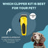 CONAIRPROPET Pet Grooming Kit with Clippers, 10-Piece Set for At-Home Grooming