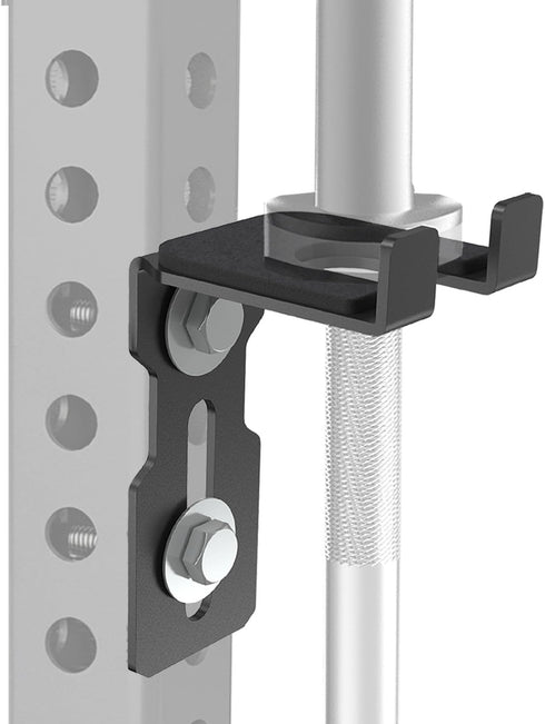 Lights Mountain Universal Barbell Holder for Power Rack, Fits 2x2 / 2x3 / 3x3