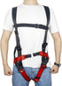 NewDoar CE Certified Climbing Harness - Rock Climbing Rappelling Equipment for Body Guard Protection