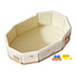 Genrico 75x45cm Portable Folding Bathtub Shower Pool with Drain Plug for Kids Girls Cats Dogs Apartment Farm Travel