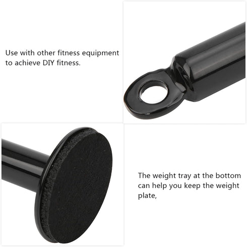 Keenso Barbell Loading Pin, Fitness Equipment Accessory for Barbell Slice Support Frame