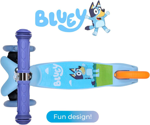 Self Balancing Kick Scooter - Light Up Wheels, Extra Wide Deck, 3 Wheel Platform for Kids & Toddlers (Ages 3+)