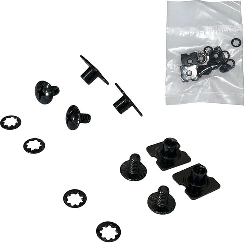 Football Back Plate Hardware, Unisex Adult and Youth Size Accessory for O Shield Football Back Plates, Screws Included