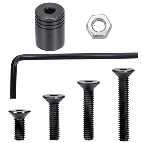 NEATABY Quick Detach Swivels Mount Base Adapter Kit, Black Metal Stud Wrench, 7