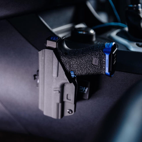 We The People Holsters IWB Car Gun Mount - Universal Flat Mounting Holster for Concealed Carry, Quick Release