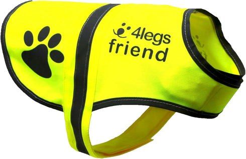Safety Reflective Vest for Dogs - High Visibility for Outdoor Activity Day and Night