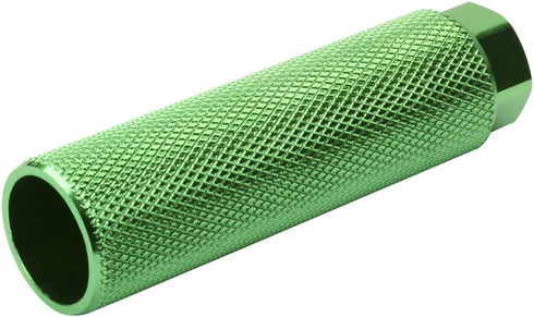 Vuwuma Amotor Bike Pegs - Aluminum Alloy Anti-Skid Bicycle Pegs for Mountain Bike (Green)
