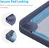 Generic 2-in-1 24x35 Silicone Dog Pee Pad Holder Tray, Large - Non-Slip Potty Training Tray for Medium & Large Dogs