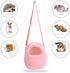 1 PCS Portable White Mesh African Hedgehog Hamster Carrier Bag | Breathable Pet Dog Handbag, Puppy Cat Travel (M)