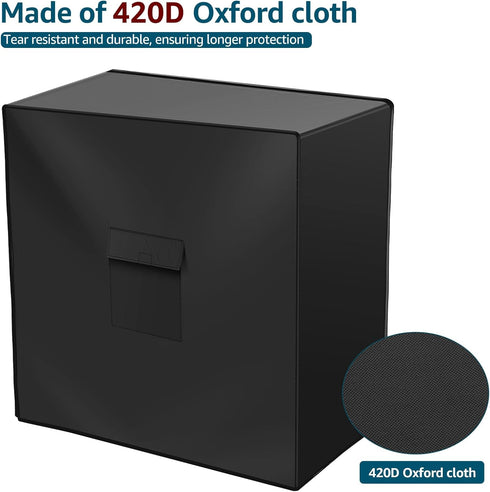 LAINIUTE 420D 80 37L 20W X36H Outdoor Dining Cart Cover, Oxford Cloth Waterproof Cover, Fits Most Outdoor Utility Cart