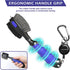 THIODOON 2 Pack Golf Club Brushes and Groove Cleaner with Magnetic Keychain and Oversized Brush Head