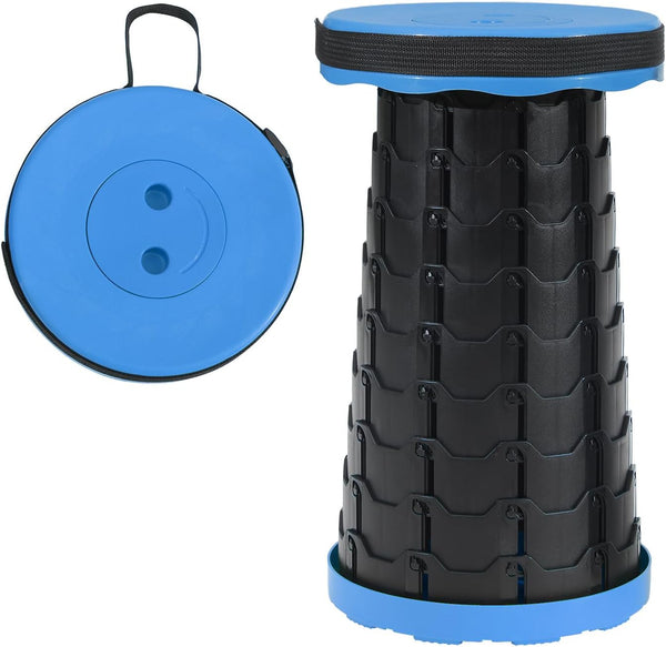 Wind Tour Portable Telescoping Foldable Stool - Lightweight, Outdoor Essential for Camping, Picnicking, Park