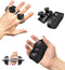FVVWVV 2 Pair Weight Lifting Grips for Men Women, Ergonomics Workout Silicone Gym
