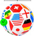 Rhode Island Novelty 9 Inch Regulation Soccer Ball, One per Order