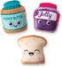 Fringe Studio Plush Dog Toy Set, Sticky Situation, 3 Piece Set for Small Dogs (289599), Multicolor