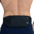 USHAKE Running Belt - Ultra Light Bounce Free Waist Pouch Bag for Men or Women - Fitness Workout Waist Pack (BLACK)