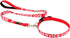 Plutus Pet Service Dog Leash with Soft Neoprene Padded Handle, Printed in Large Letters, 4ft Long, Red, 1" Wide for