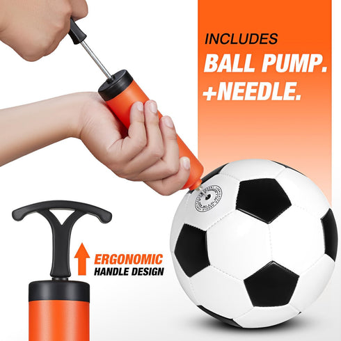 Soccer Training Equipment, Dribble Trainer for Juggling, Foot Control, Kicking Practice with Adjustable Cord