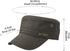 YOLAI Women Men Letter Embroidery Baseball Cap Vintage Breathable Flat Top Caps Sunscreen Dad Trucker Hat