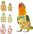 SUPERFINDINGS 6Pcs 6 Styles Bird Flight Suits Diapers Reusable Parrot Nappy with
