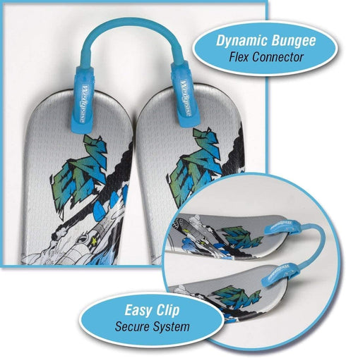 Launch Pad Wedgease Ski Tip Connector - Portable and Durable for Beginners Learning to Ski