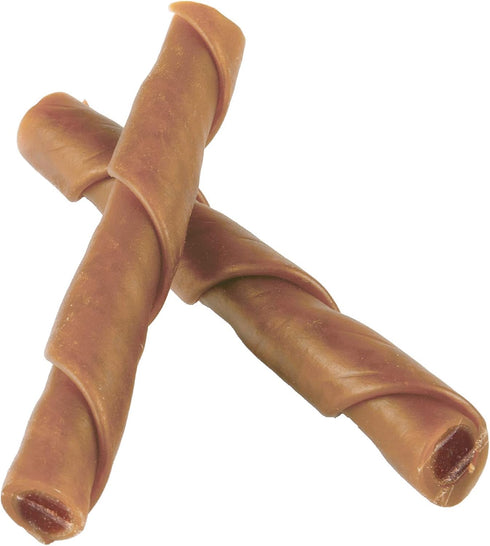 Smartbones Stuffed Twistz with Peanut Butter, 6 Count Rawhide-Free Chews for Dogs