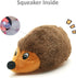 Hedgehogz Squeaky Dog Toy, Stuffed Plush for Small Medium Dogs, 8 Inch, 2 Pack
