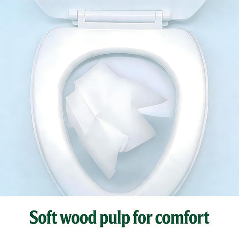 YOFAN (20) Disposable Toilet Seat Covers, Flushable Travel Disposable Toilet Seat Covers for Adults Kids Potty