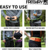 FREEWAY Multifunction Running Bag - Sports Belt with Water Bottle Holder & Zipper - for Men & Women (GREEN)