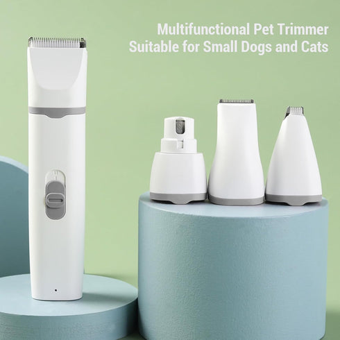 Hulex Supplies Trimmer Trimmer Electric Pet Hair Clipper, Rechargeable Pet Grooming Kit, Low Noise Cordless for Face