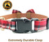Dog Collar Bowtie - Cute Plaid Sturdy Soft Material & Leather for Small Medium Large Dogs, Adjustable 18 Colors, 3