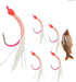 Generic Set 1.77 Inches Fishing Lure - Artificial Reflective Tail Bait - Reflective Tail Fishing Lures for Bass