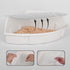 RUBYHOME Chinchilla 20 13.2 6 Rabbit Litter Box Large Bunny Guinea Pig Corner Litter Box Potty Trainer Bigger Pet Pan