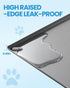 24" 24" 4 Pee Pad Holder for Dogs - x Non-Slip Silicone Puppy Potty Training Tray with Magnetic Clips & Leak-Proof