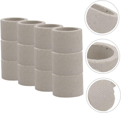 12pcs Aquarium Plant Holder Rings, Fixed Base Holders for Water Plants, Anti-Floating Weights for Fish Tank