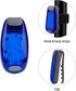 LED Safety Light - High Visibility Strobe Running Lights for Bicycle, Kayak, Walking, Clip-On for Easy Use