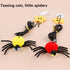 Tsuchbis 1 Pack 2m Hanging Cat Catnip Ball Toys Reliable Door Hanging Cats Toy Play Chase Exercise for Kitten Indoor