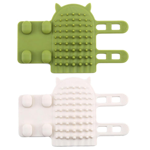 Self Groomers Soft Cats Wall Corner Massager Comb Brush Rubs The Face With A Tickling Comb Grooming Supply Self