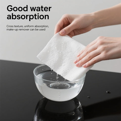 150 (8in8in) Compressed Cotton Coin Towels - PCS Disposable Face & Camping Towel Tablets for Outdoor Sports