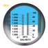 Aquarium Salinity Refractometer with ATC Function, Saltwater Test Kit for Seawater, Dual Scale