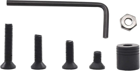 QD Swivel Mount Base Kits with 1 Nut, 1 Wrench, and 4 Screws