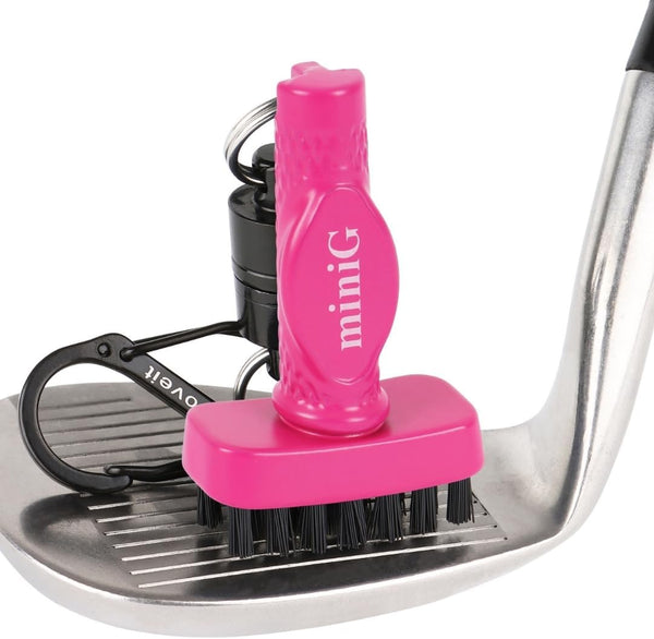 Grooveit Pink Mini Golf Brush The MiniG 'Dry Scrubber' Features A Detachable