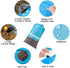GIVERARE Sandfree Beach Blanket, Waterproof Picnic Blanket, Quick Drying Family Mat with 4 Stakes & 4 Pockets